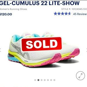 Womens asics sneakers